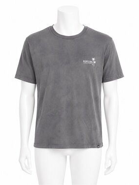 Rip Curl Rather Be Surfing Tie Dye Graphic T-Shirt Men’s Grey Green XSmall